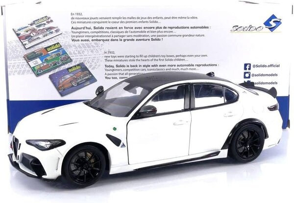 Alfa Romeo Alfa Romeo Giulia GTA 2022 - 1:18 - Solido Alfa Romeo Alfa Romeo Giulia GTA 2022 - 1:18 - Solido