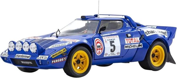 Lancia Lancia Stratos HF #5 2nd Rally Tour de Corse 1976 (Night Version) - 1:18 - Kyosho