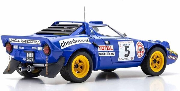 Lancia Lancia Stratos HF #5 2nd Rally Tour de Corse 1976 (Night Version) - 1:18 - Kyosho