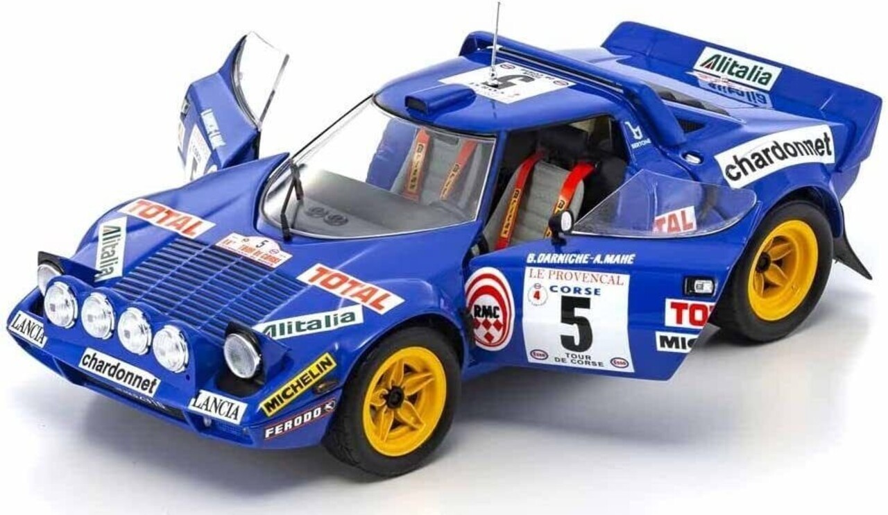 Lancia Lancia Stratos HF #5 2nd Rally Tour de Corse 1976 (Night Version) - 1:18 - Kyosho