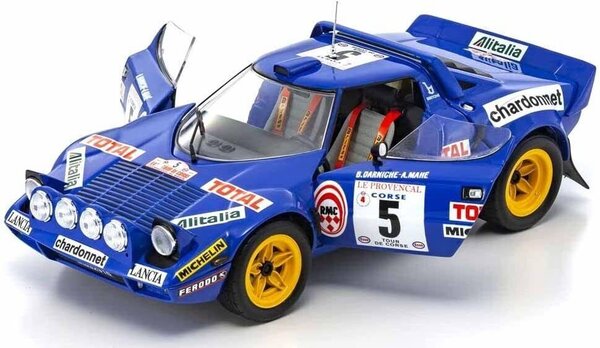 Lancia Lancia Stratos HF #5 2nd Rally Tour de Corse 1976 (Night Version) - 1:18 - Kyosho