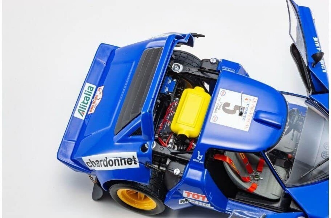 Lancia Lancia Stratos HF #5 2nd Rally Tour de Corse 1976 (Night Version) - 1:18 - Kyosho