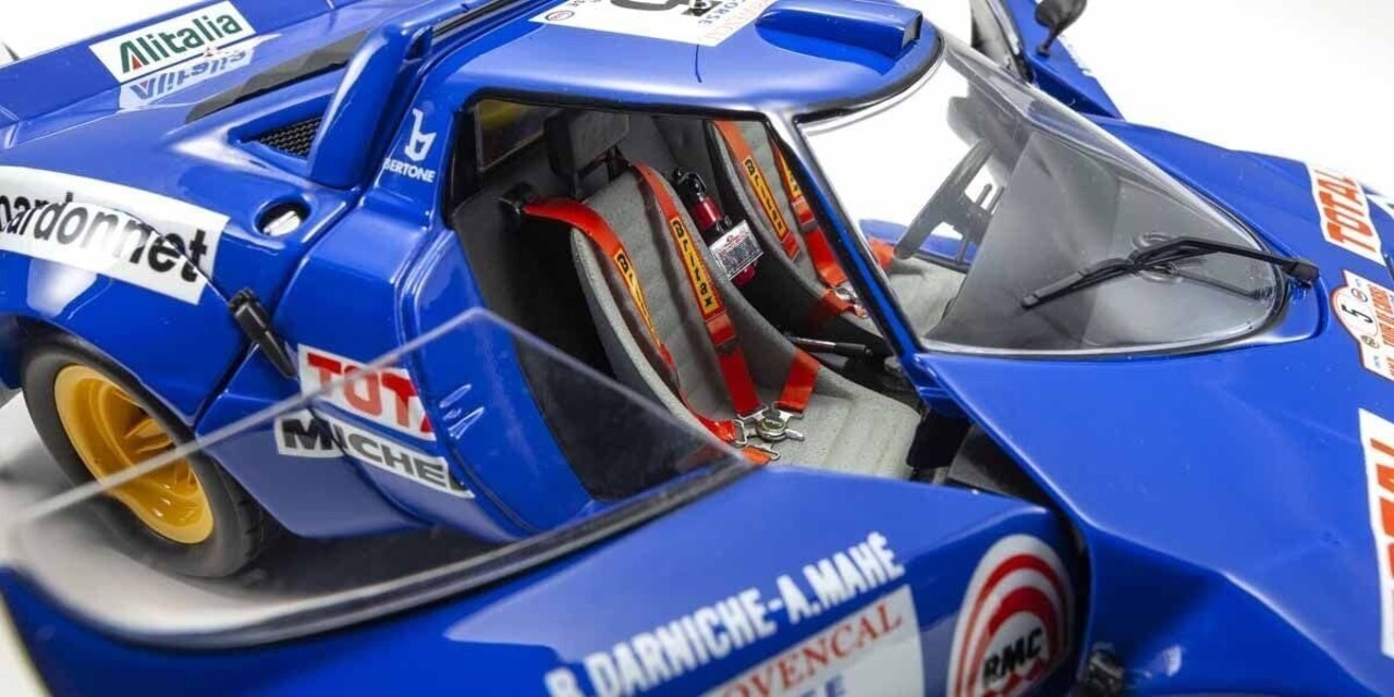 Lancia Lancia Stratos HF #5 2nd Rally Tour de Corse 1976 (Night Version) - 1:18 - Kyosho