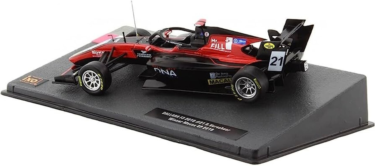Dallara Dallara F3 #21 Winner Macau GP 2019 - 1:43 - IXO Models