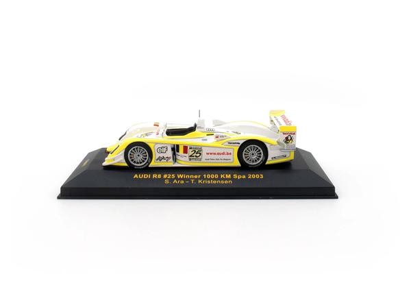 Audi Audi R8 #25 Winner 1000 KM Spa 2003 - 1:43 - IXO Models Audi Audi R8 #25 Winner 1000 KM Spa 2003 - 1:43 - IXO Models