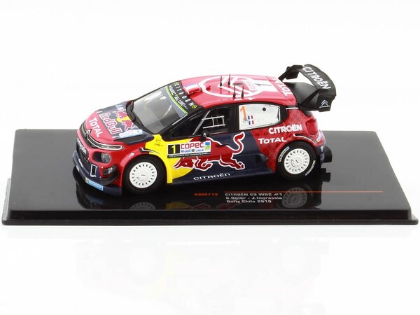 Citroen Citroën C3 WRC #1 Rally Chile 2019 - 1:43 - IXO Models