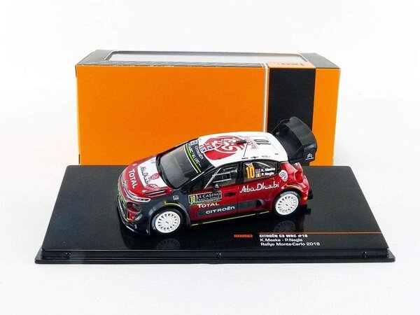 Citroen Citroën C3 WRC #10 Rallye Monte-Carlo 2018 - 1:43 - IXO Models Citroen Citroën C3 WRC #10 Rallye Monte-Carlo 2018 - 1:43 - IXO Models