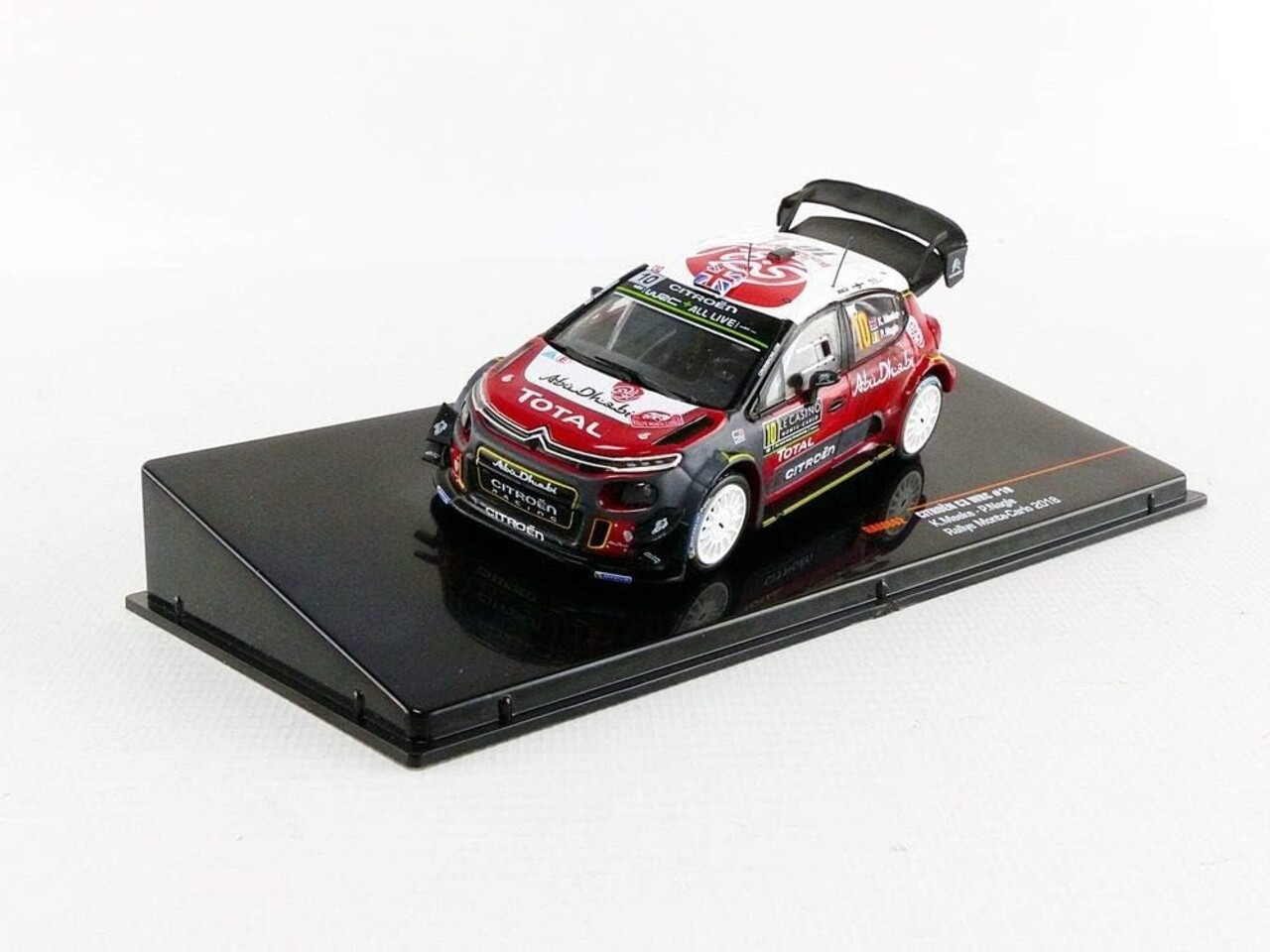 Citroen Citroën C3 WRC #10 Rallye Monte-Carlo 2018 - 1:43 - IXO Models Citroen Citroën C3 WRC #10 Rallye Monte-Carlo 2018 - 1:43 - IXO Models