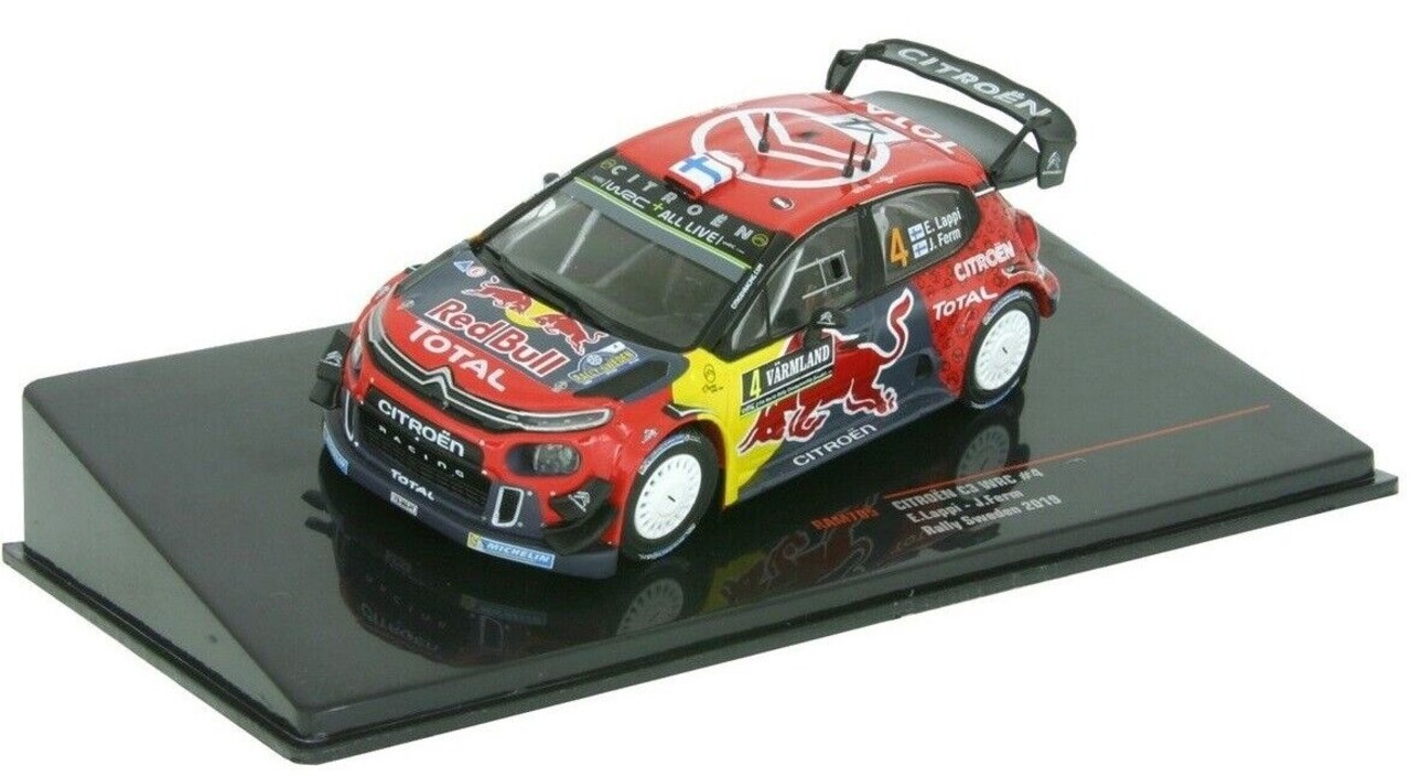 Citroen Citroën C3 WRC #4 Rally Sweden 2019 - 1:43 - IXO Models Citroen Citroën C3 WRC #4 Rally Sweden 2019 - 1:43 - IXO Models