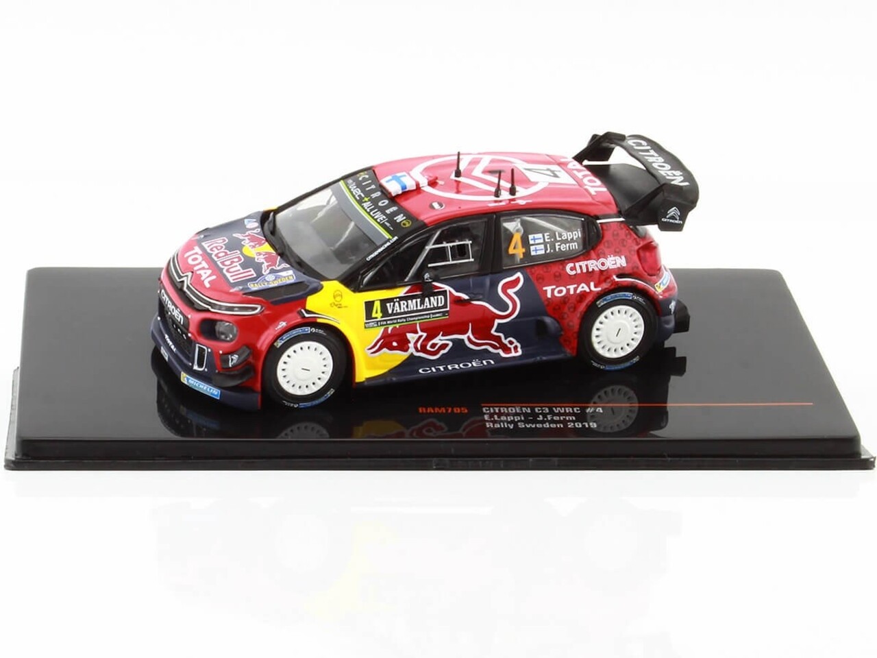 Citroen Citroën C3 WRC #4 Rally Sweden 2019 - 1:43 - IXO Models Citroen Citroën C3 WRC #4 Rally Sweden 2019 - 1:43 - IXO Models
