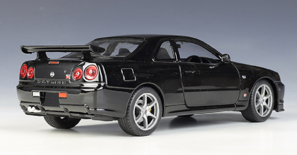 Nissan Nissan Skyline GT-R (R34) RHD -1:24 - Welly Nissan Nissan Skyline GT-R (R34) RHD -1:24 - Welly