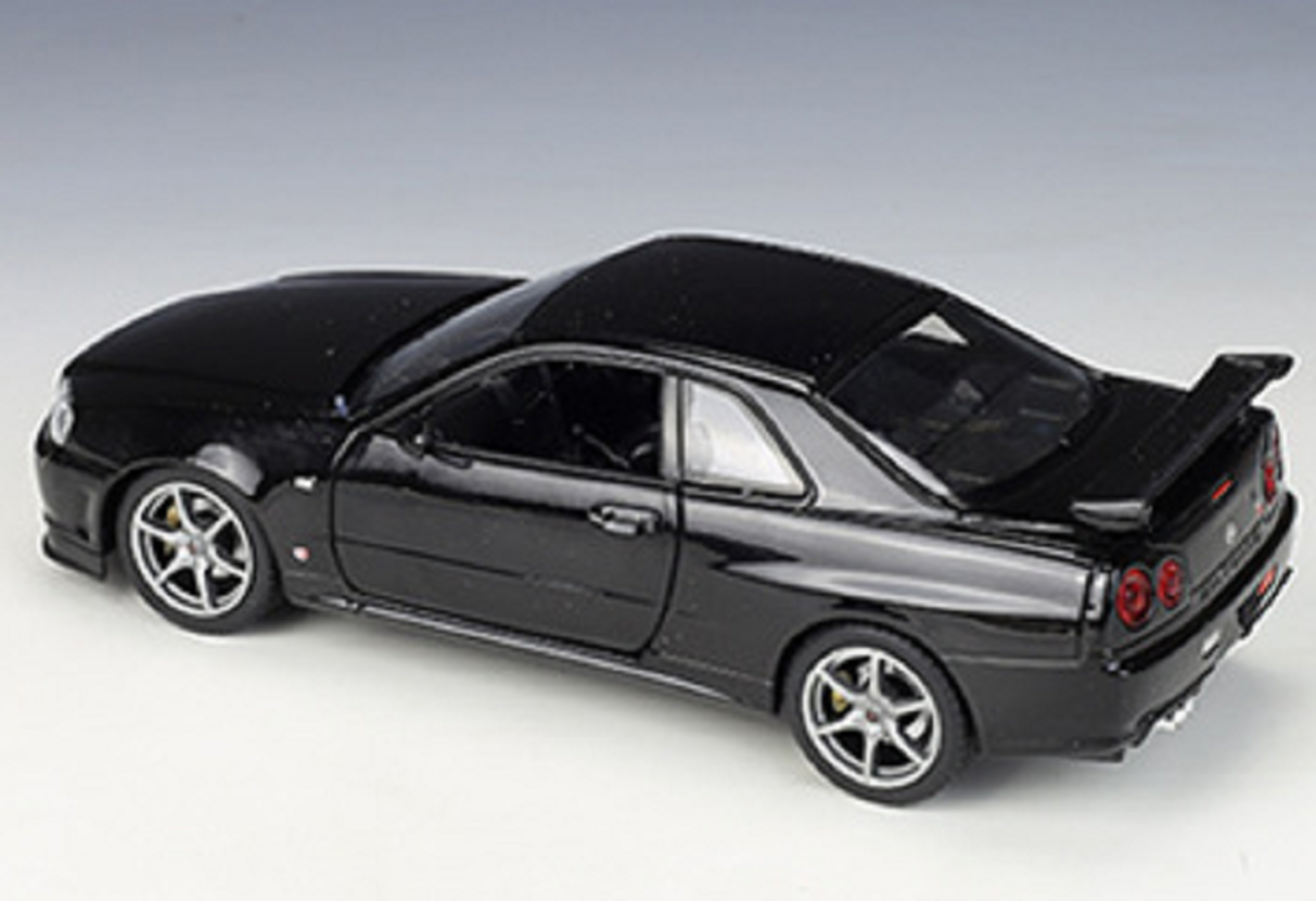 Nissan Nissan Skyline GT-R (R34) RHD -1:24 - Welly Nissan Nissan Skyline GT-R (R34) RHD -1:24 - Welly