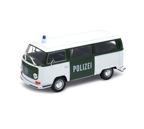 Volkswagen Volkswagen T2 Bus 1972 Polizei - 1:24 - Welly Volkswagen Volkswagen T2 Bus 1972 Polizei - 1:24 - Welly