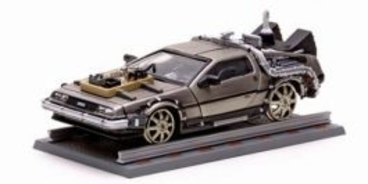 DeLorean DeLorean DMC 12  Back To The Future III (Rail Way Version) - 1:43 - Vitesse DeLorean DeLorean DMC 12  Back To The Future III (Rail Way Version) - 1:43 - Vitesse
