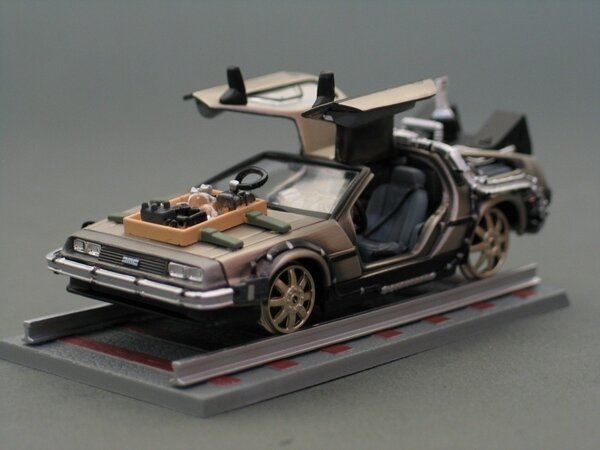DeLorean DeLorean DMC 12  Back To The Future III (Rail Way Version) - 1:43 - Vitesse DeLorean DeLorean DMC 12  Back To The Future III (Rail Way Version) - 1:43 - Vitesse