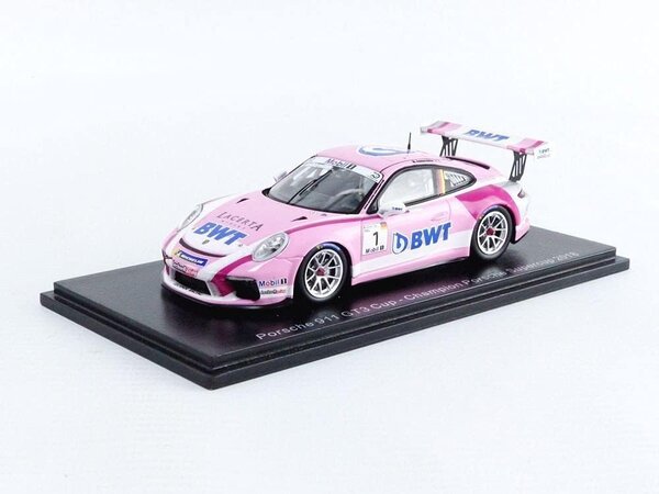 Porsche Porsche 911 GT3 Cup #1 Champion Porsche Supercup 2018 - 1:43 - Spark Porsche Porsche 911 GT3 Cup #1 Champion Porsche Supercup 2018 - 1:43 - Spark