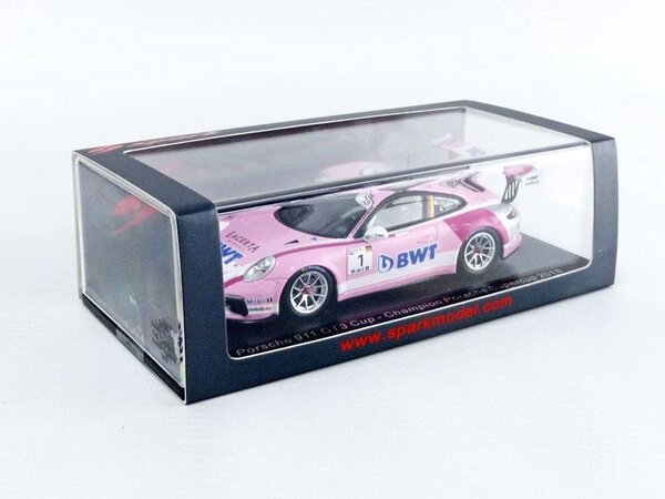 Porsche Porsche 911 GT3 Cup #1 Champion Porsche Supercup 2018 - 1:43 - Spark Porsche Porsche 911 GT3 Cup #1 Champion Porsche Supercup 2018 - 1:43 - Spark