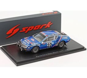 Alpine Alpine A310 #22 Rally Monte Carlo 1976 - 1:43 - Spark Alpine Alpine A310 #22 Rally Monte Carlo 1976 - 1:43 - Spark