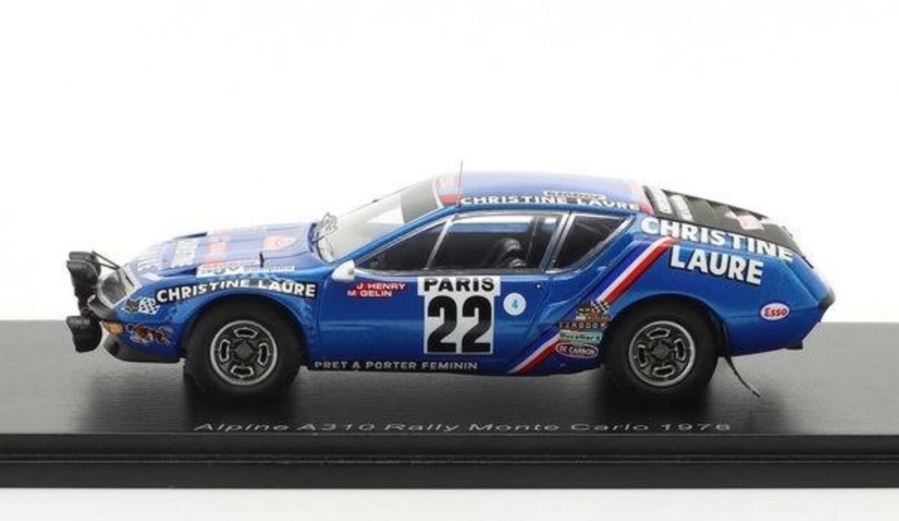 Alpine Alpine A310 #22 Rally Monte Carlo 1976 - 1:43 - Spark Alpine Alpine A310 #22 Rally Monte Carlo 1976 - 1:43 - Spark
