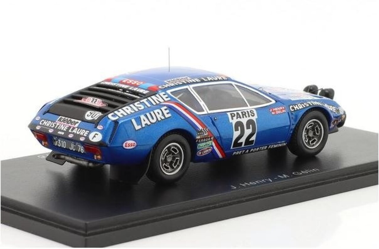 Alpine Alpine A310 #22 Rally Monte Carlo 1976 - 1:43 - Spark Alpine Alpine A310 #22 Rally Monte Carlo 1976 - 1:43 - Spark