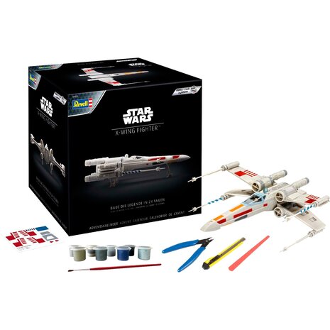 Star Wars X-wing Fighter (38 Parts) - 1:57 - Revell