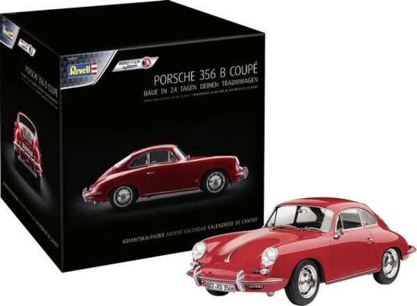 Porsche 356 B Coupé (127 Onderdelen) - 1:16 - Revell Porsche 356 B Coupé (127 Onderdelen) - 1:16 - Revell
