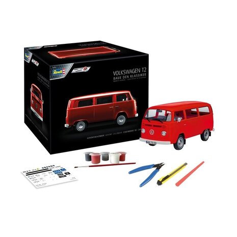 Volkswagen T2 (109 Onderdelen) - 1:24 - Revell Volkswagen T2 (109 Onderdelen) - 1:24 - Revell