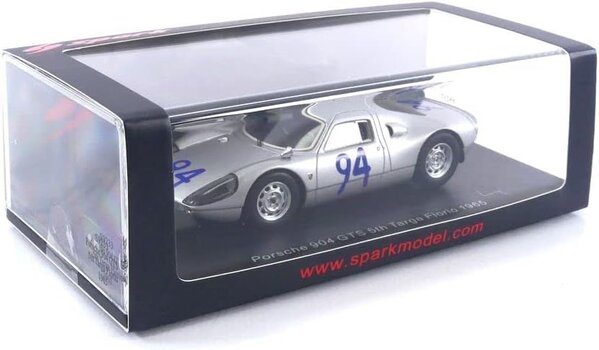 Porsche Porsche 904 GTS #94 5th Targa Florio 1965 - 1:43 - Spark Porsche Porsche 904 GTS #94 5th Targa Florio 1965 - 1:43 - Spark