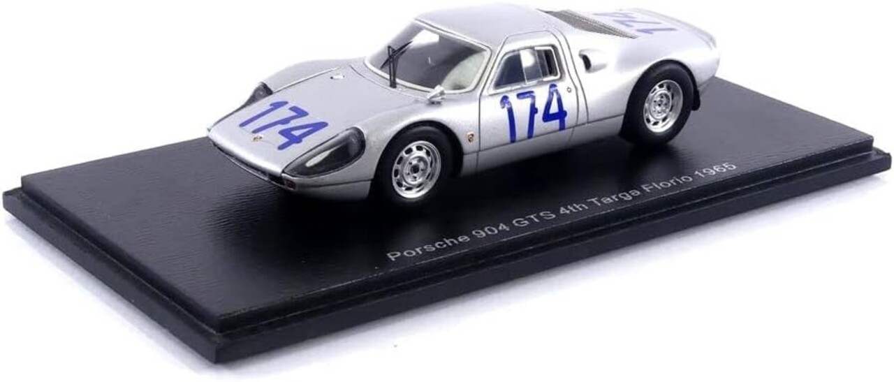 Porsche Porsche 904 GTS #174 4th Targa Florio 1965 - 1:43 - Spark Porsche Porsche 904 GTS #174 4th Targa Florio 1965 - 1:43 - Spark