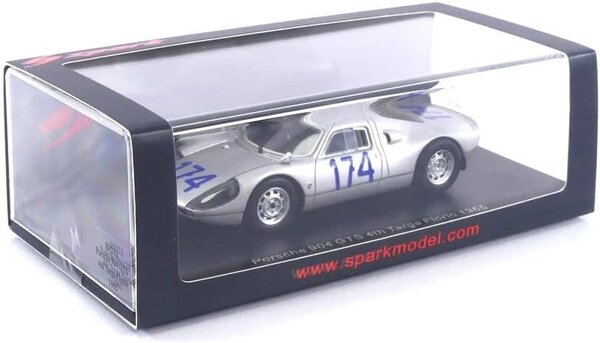 Porsche Porsche 904 GTS #174 4th Targa Florio 1965 - 1:43 - Spark Porsche Porsche 904 GTS #174 4th Targa Florio 1965 - 1:43 - Spark