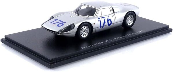 Porsche Porsche 904 GTS #176 3rd Targa Florio 1965 - 1:43 - Spark Porsche Porsche 904 GTS #176 3rd Targa Florio 1965 - 1:43 - Spark