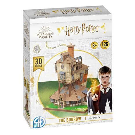 3D Puzzel Harry Potter The Burrow (126 Onderdelen) - Revell