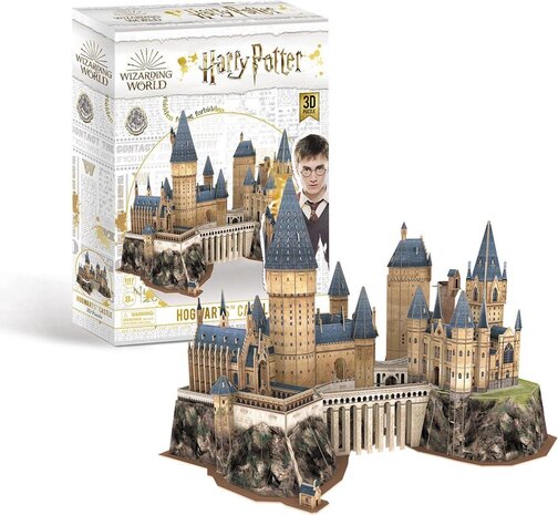 3D Puzzel Harry Potter Hogwarts Castle (197 Onderdelen) - Revell 3D Puzzel Harry Potter Hogwarts Castle (197 Onderdelen) - Revell