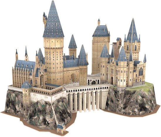 3D Puzzel Harry Potter Hogwarts Castle (197 Onderdelen) - Revell 3D Puzzel Harry Potter Hogwarts Castle (197 Onderdelen) - Revell