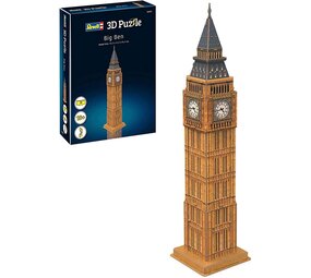 3D Puzzel Big Ben (44 Onderdelen) - Revell 3D Puzzel Big Ben (44 Onderdelen) - Revell