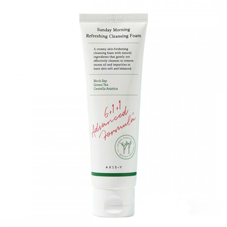 Axis-Y Axis-Y - Sunday Morning Refreshing Cleansing Foam - 120 ml Axis-Y Axis-Y - Sunday Morning Refreshing Cleansing Foam - 120 ml