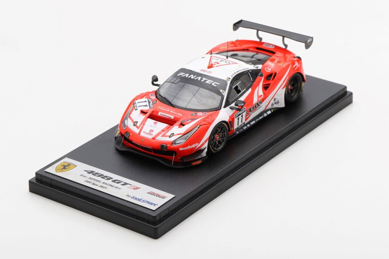 Ferrari Ferrari 488 GT3 #11 24 H Spa 2021 - 1:43 - LookSmart Ferrari Ferrari 488 GT3 #11 24 H Spa 2021 - 1:43 - LookSmart
