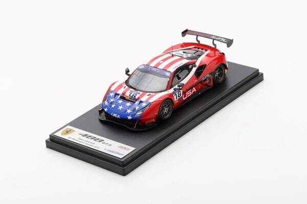 Ferrari Ferrari 488 GT3 Team USA #18 8th Motorsport Games 2019  - 1:43 - LookSmart