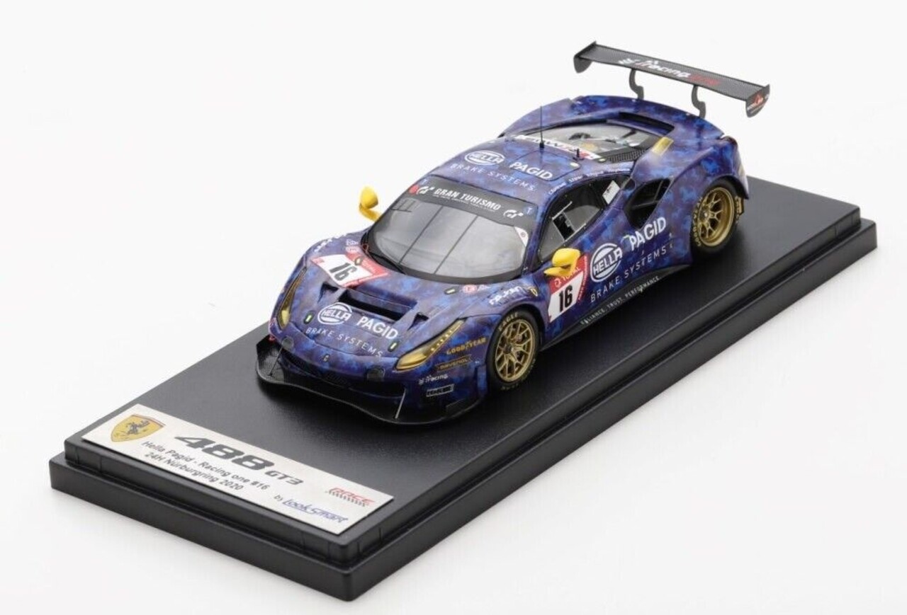 Ferrari Ferrari 488 GT3 Evo Hella Pagid #16 24 H Nürburgring 2020 - 1:43 - LookSmart