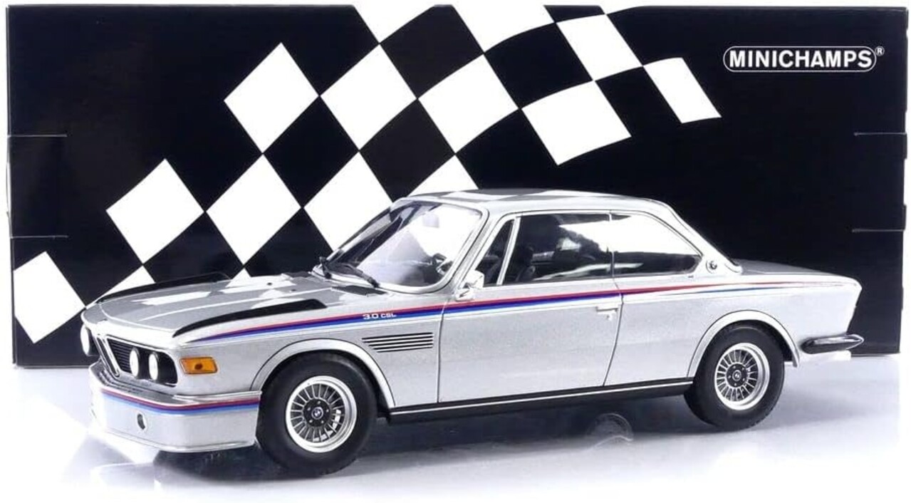 ミニチャンプス 1 18 BMW 3.0 CSL 1973 ホワイト 600台限定<br ...