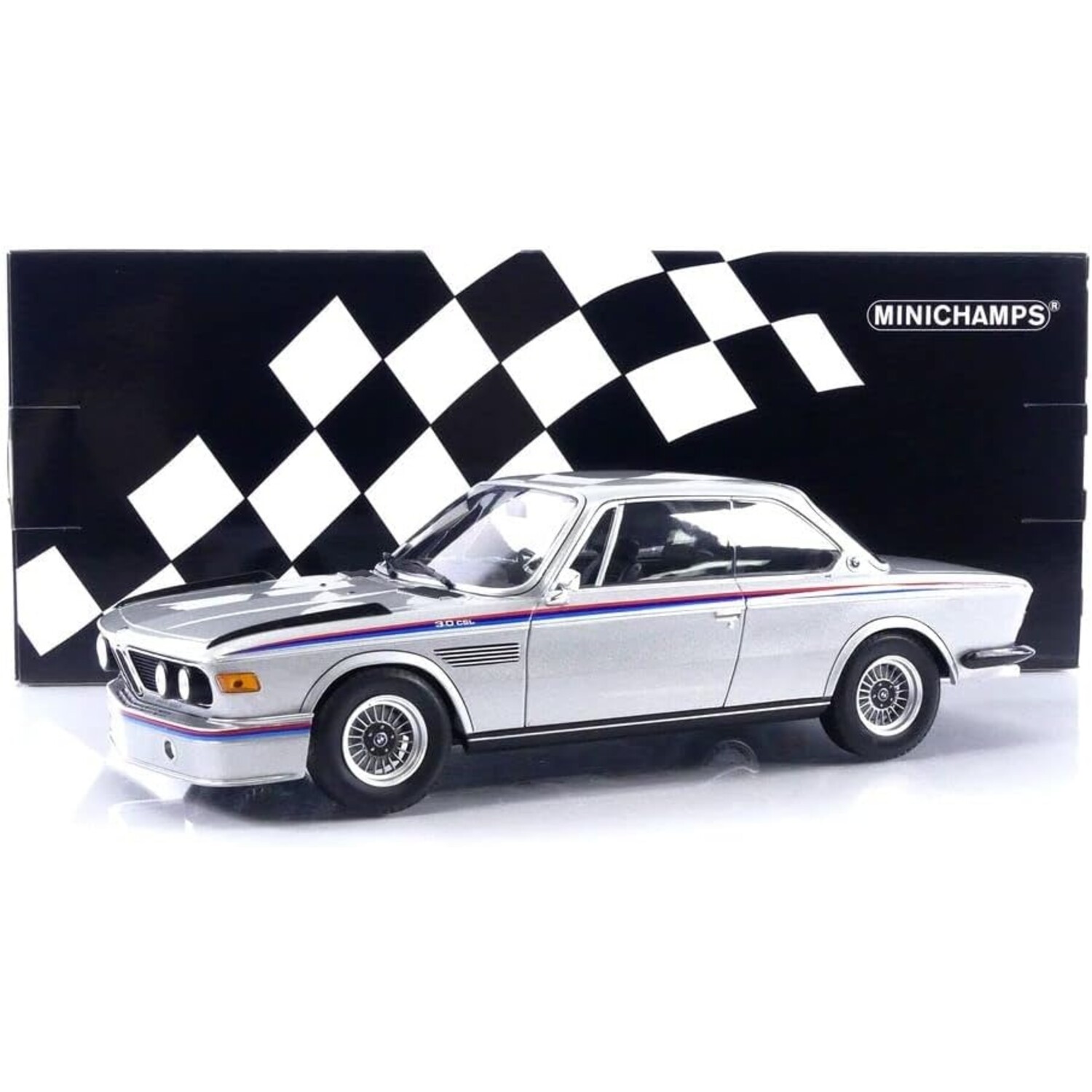 【新作格安】☆激レア絶版*Minichamps PMA*1/18*BMW 320i E21 #21 Team Hat DRM 1977 レーシングカー