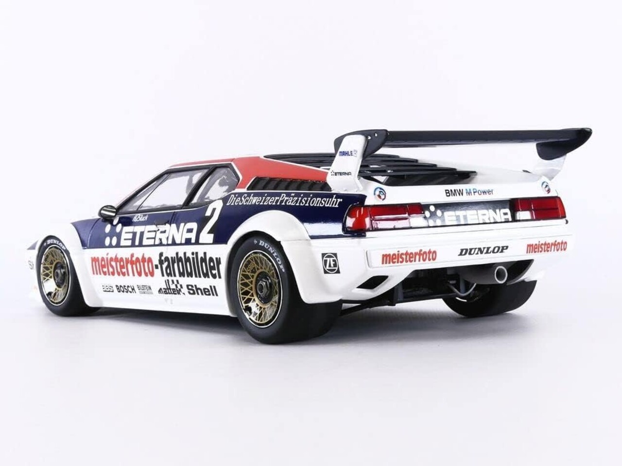 BMW BMW M1 Schnitzer-Eterna Meisterphoto-Team #2 Winner Zolder 1982 - 1:18 - Minichamps BMW BMW M1 Schnitzer-Eterna Meisterphoto-Team #2 Winner Zolder 1982 - 1:18 - Minichamps