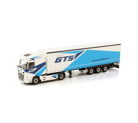 Daf DAF XG 4x2 + Curtainside Semitrailer 3 Axle 'Group GTS' -1:50 - WSI Models Daf DAF XG 4x2 + Curtainside Semitrailer 3 Axle 'Group GTS' -1:50 - WSI Models