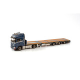 Iveco Iveco S-Way AS High 4x2 + Extendable Megatrailer Flatbed 3 Axle 'Wocken' - 1:50 - WSI Models Iveco Iveco S-Way AS High 4x2 + Extendable Megatrailer Flatbed 3 Axle 'Wocken' - 1:50 - WSI Models