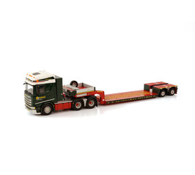 Scania Scania R Highline CR20H 6x4 + Euro Low Loader 2 Axle 'Goudriaan' - 1:50 - WSI Models Scania Scania R Highline CR20H 6x4 + Euro Low Loader 2 Axle 'Goudriaan' - 1:50 - WSI Models