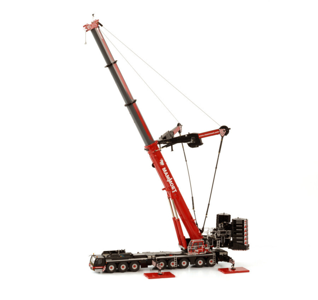 Liebherr Liebherr LTM 1650-8.1 'Mammoet' - 1:50 - WSI Models Liebherr Liebherr LTM 1650-8.1 'Mammoet' - 1:50 - WSI Models