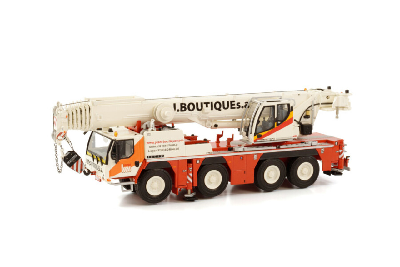 Liebherr Liebherr LTM 1090 4.2 'J.Boutique S.A.' (Belgium)- 1:50 - WSI Models Liebherr Liebherr LTM 1090 4.2 'J.Boutique S.A.' (Belgium)- 1:50 - WSI Models