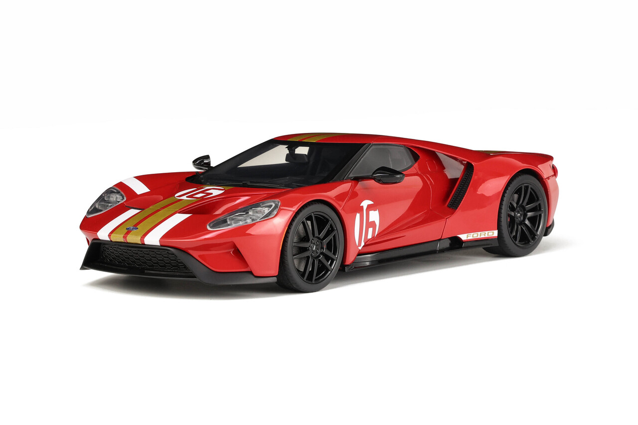 Ford Ford GT Alan Mann Heritage Edition - 1:18 - GT Spirit Ford Ford GT Alan Mann Heritage Edition - 1:18 - GT Spirit
