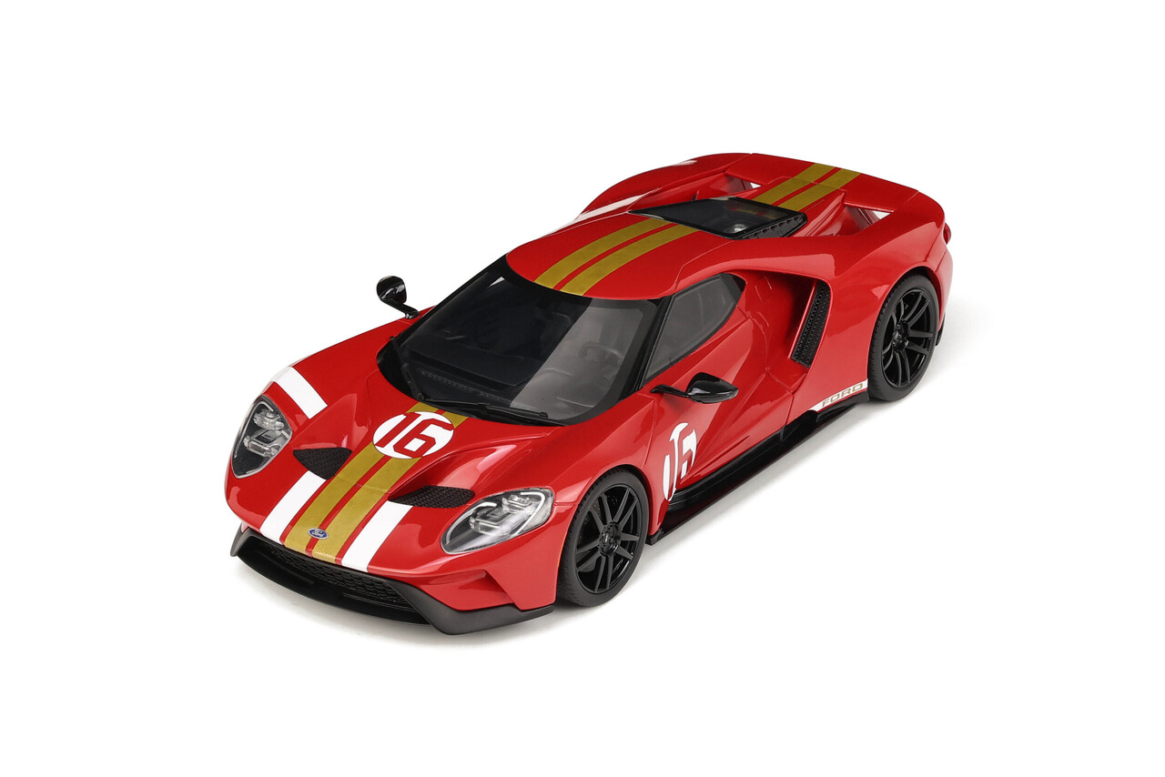 Ford Ford GT Alan Mann Heritage Edition - 1:18 - GT Spirit Ford Ford GT Alan Mann Heritage Edition - 1:18 - GT Spirit
