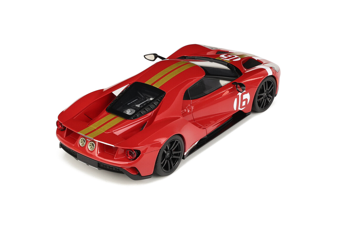 Ford Ford GT Alan Mann Heritage Edition - 1:18 - GT Spirit Ford Ford GT Alan Mann Heritage Edition - 1:18 - GT Spirit